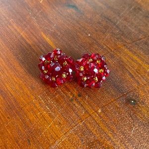 Vintage costume jewelry earrings